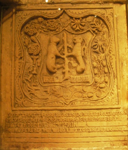 Four brothers Dudley imprisoned for the "crime" of their father.